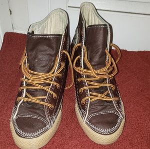 Leather Converse unisex sneakers